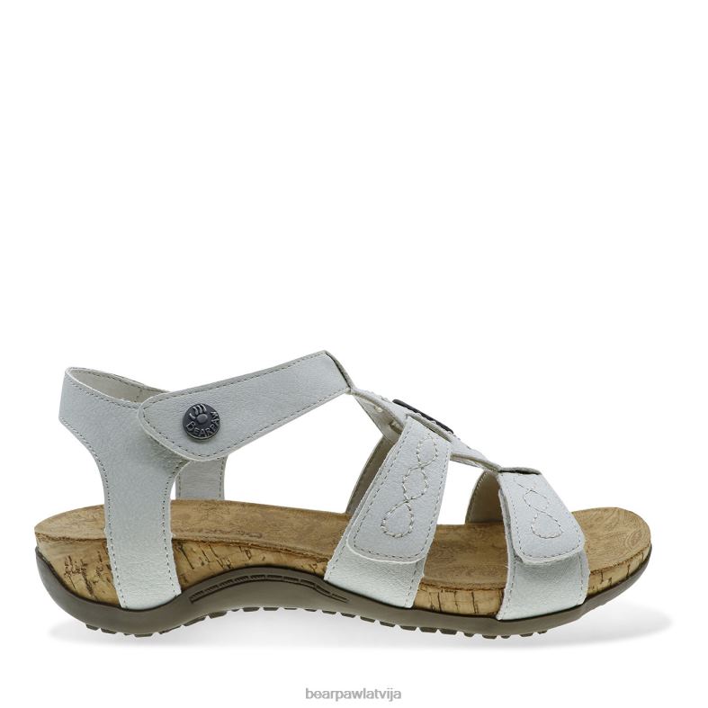 kaulu sievietes sandales BEARPAW Ridley ii plats P2XFF376