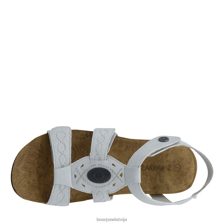 kaulu sievietes sandales BEARPAW Ridley ii plats P2XFF376