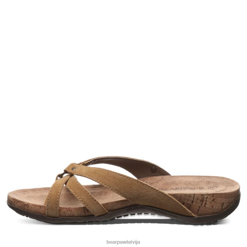 ledaina kafija sievietes sandales BEARPAW stirnēns P2XFF363