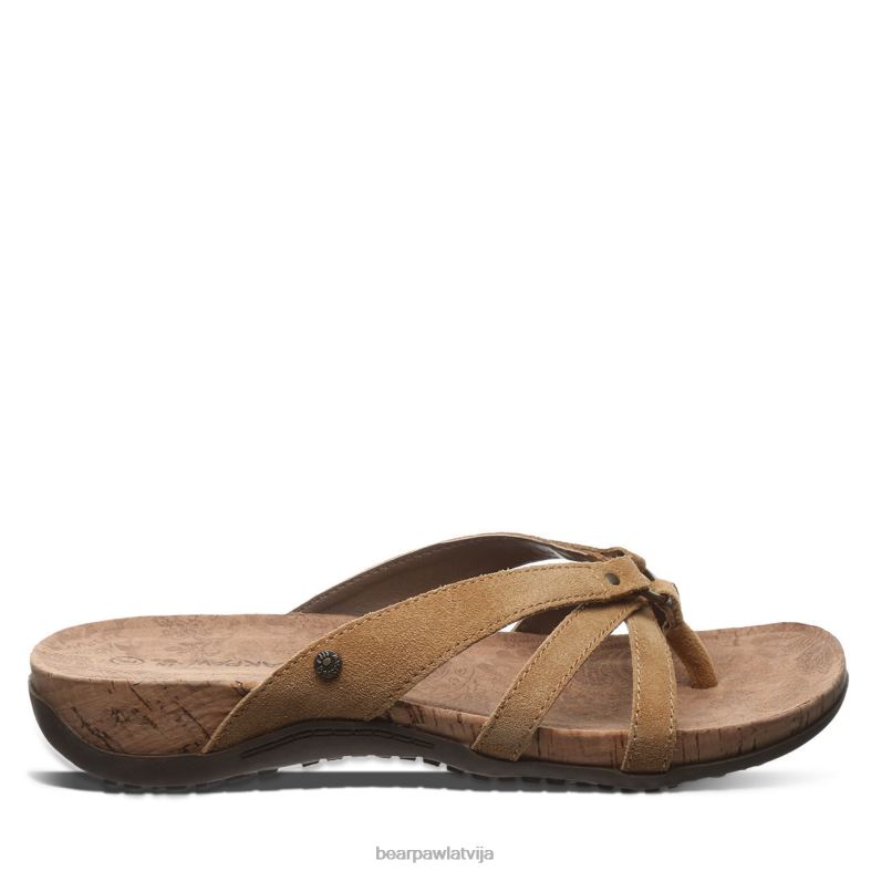 ledaina kafija sievietes sandales BEARPAW stirnēns P2XFF363