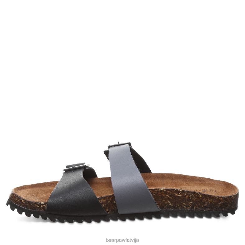melns/pelēks sievietes sandales BEARPAW Džuljeta ii P2XFF372