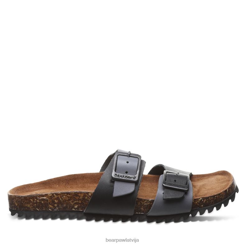 melns/pelēks sievietes sandales BEARPAW Džuljeta ii P2XFF372