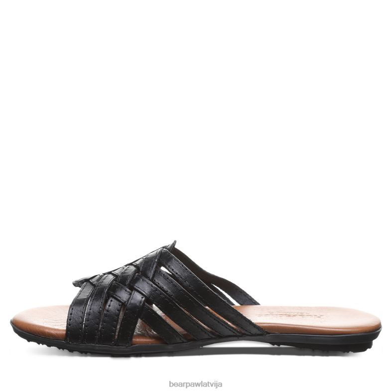 melns sievietes sandales BEARPAW Elisa P2XFF384