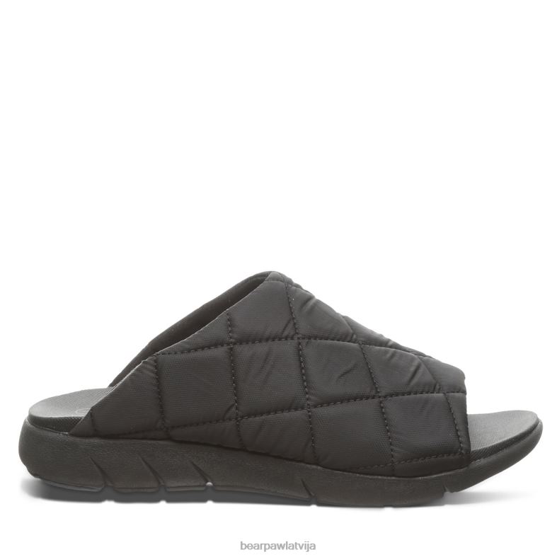 melns sievietes sandales BEARPAW Odrija P2XFF477