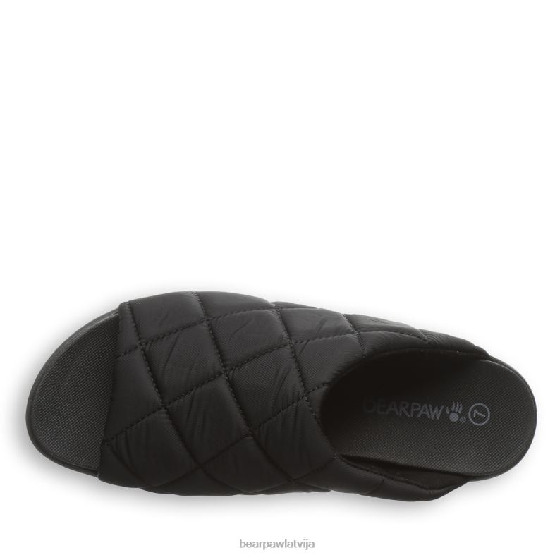 melns sievietes sandales BEARPAW Odrija P2XFF477