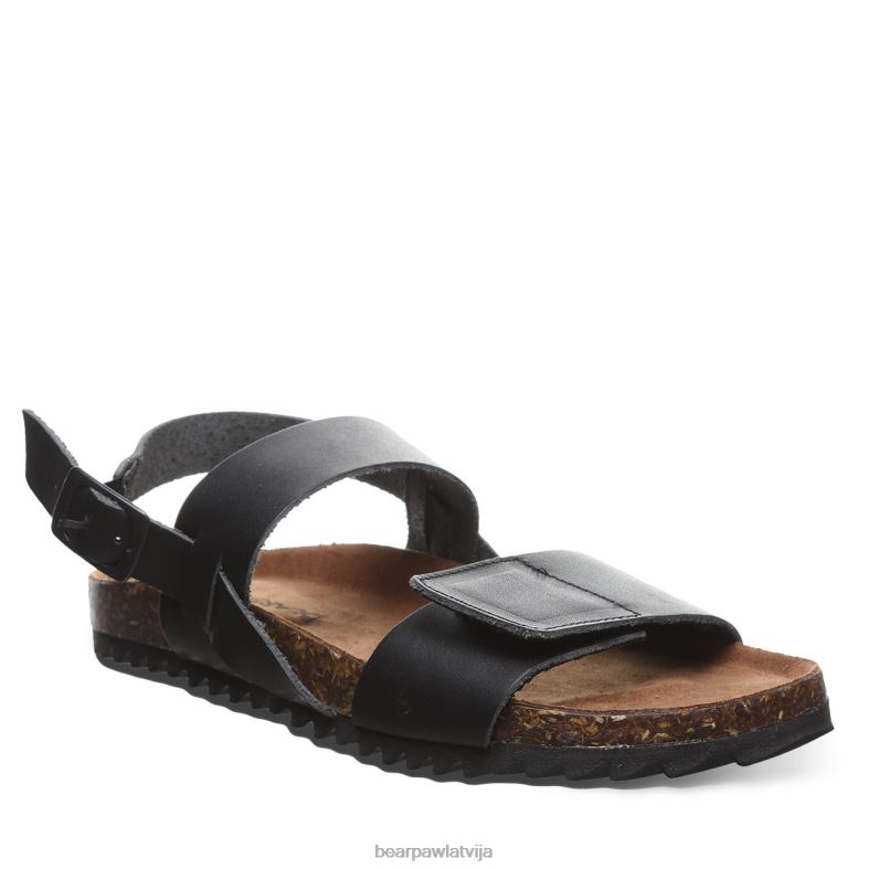 melns sievietes sandales BEARPAW alma ii P2XFF375