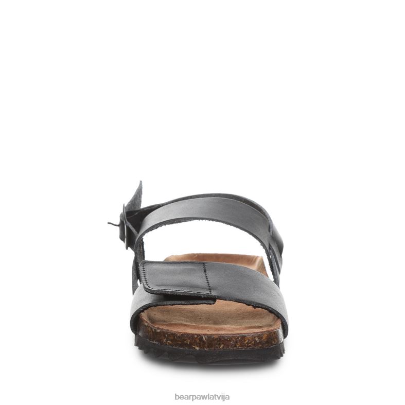 melns sievietes sandales BEARPAW alma ii P2XFF375