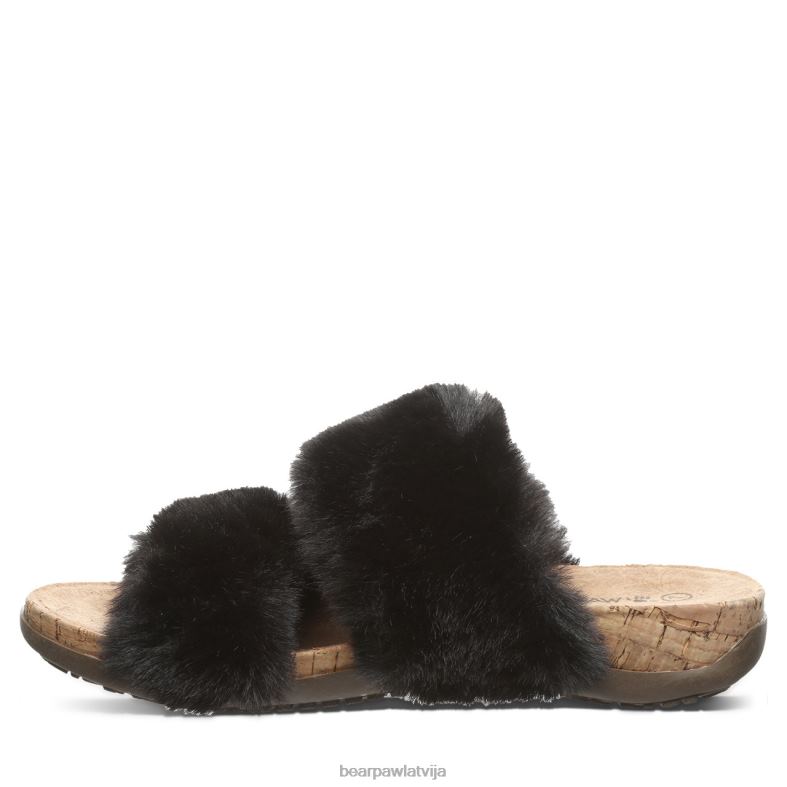 melns sievietes sandales BEARPAW analia P2XFF398
