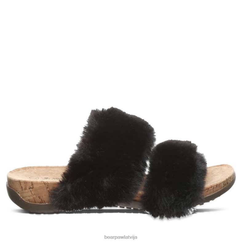 melns sievietes sandales BEARPAW analia P2XFF398