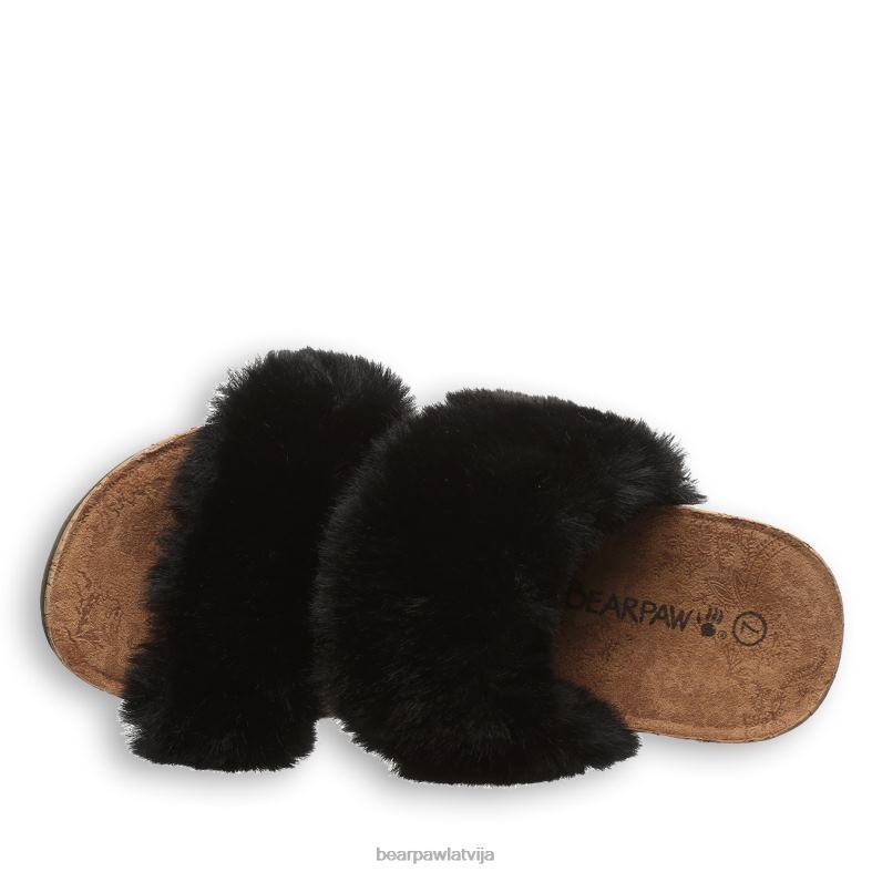 melns sievietes sandales BEARPAW analia P2XFF398