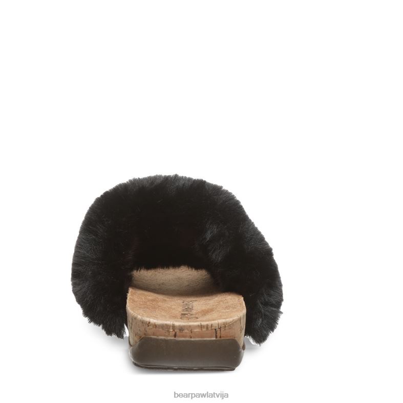 melns sievietes sandales BEARPAW analia P2XFF398