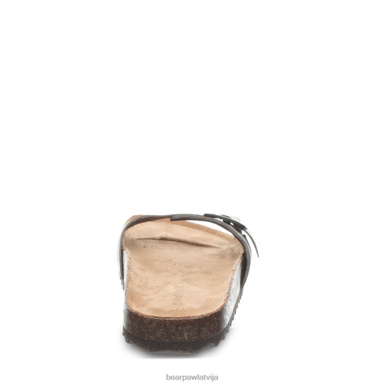 melns sievietes sandales BEARPAW ava P2XFF395