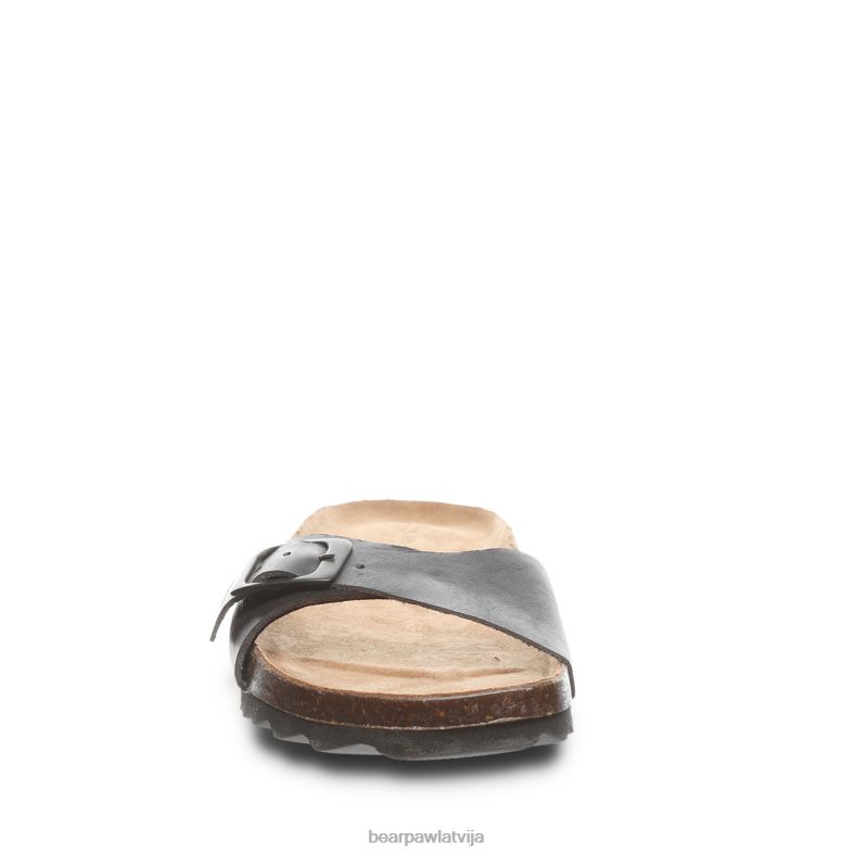 melns sievietes sandales BEARPAW ava P2XFF395