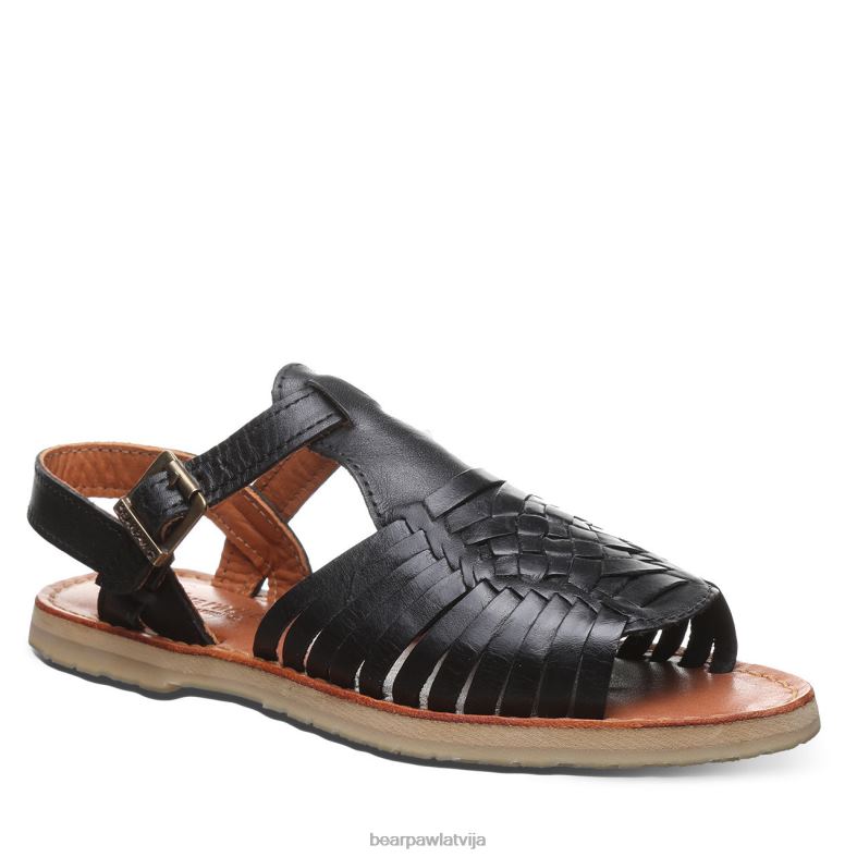 melns sievietes sandales BEARPAW gloria P2XFF362
