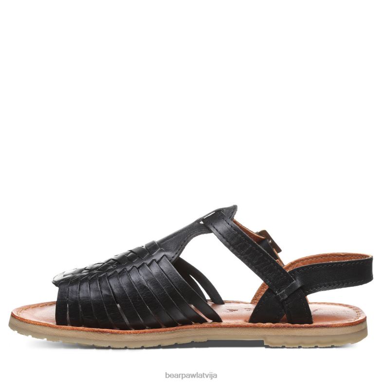 melns sievietes sandales BEARPAW gloria P2XFF362
