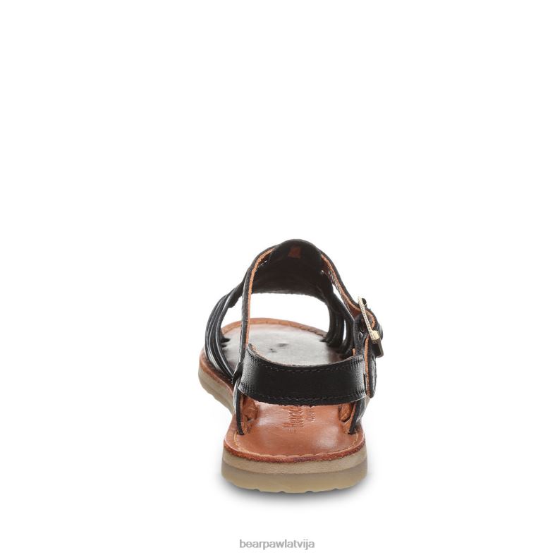 melns sievietes sandales BEARPAW gloria P2XFF362