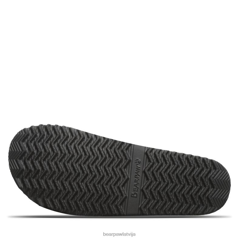 melns sievietes sandales BEARPAW jaycee P2XFF471