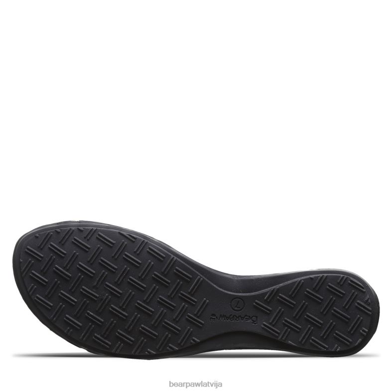 melns sievietes sandales BEARPAW juanita P2XFF390