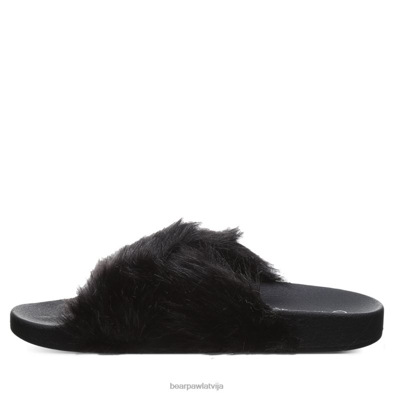 melns sievietes sandales BEARPAW lauryn P2XFF463