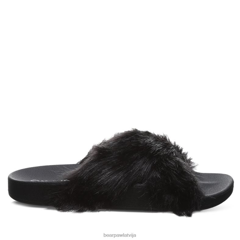 melns sievietes sandales BEARPAW lauryn P2XFF463