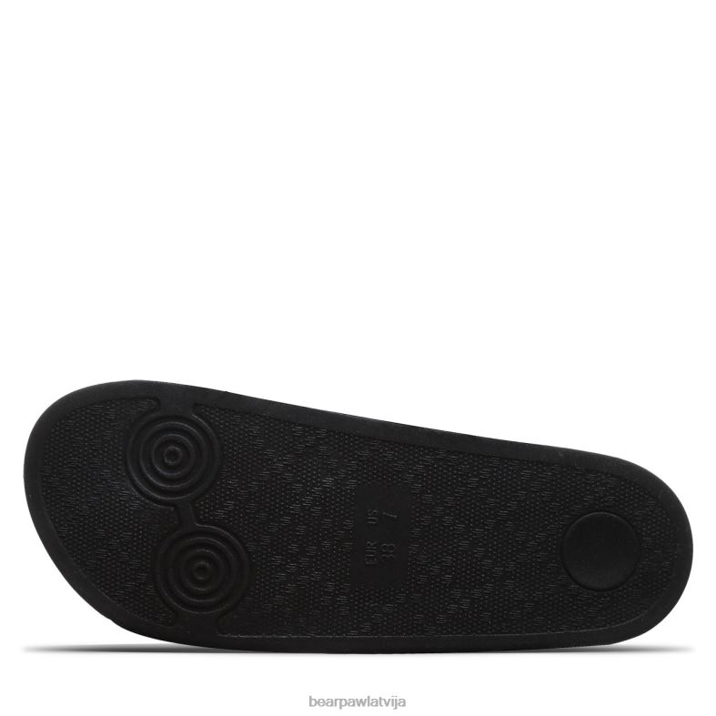 melns sievietes sandales BEARPAW lauryn P2XFF463