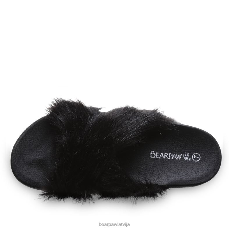 melns sievietes sandales BEARPAW lauryn P2XFF463