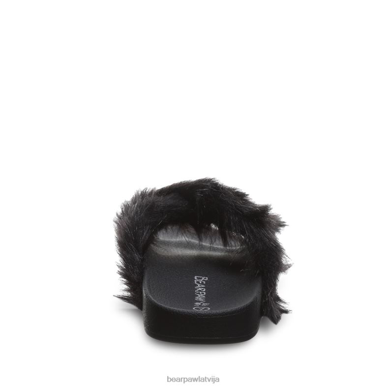 melns sievietes sandales BEARPAW lauryn P2XFF463