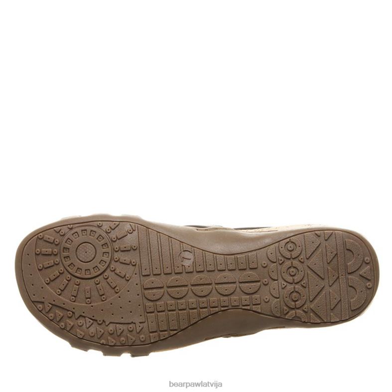 melns sievietes sandales BEARPAW layla plats P2XFF437