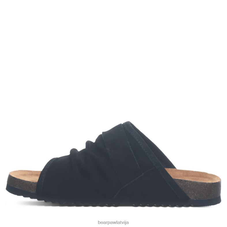 melns sievietes sandales BEARPAW lillija P2XFF466