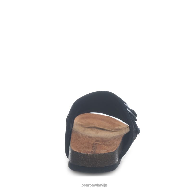 melns sievietes sandales BEARPAW lillija P2XFF466