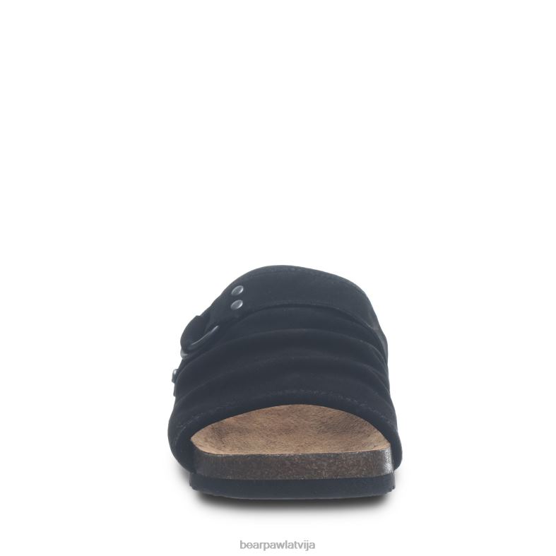 melns sievietes sandales BEARPAW lillija P2XFF466