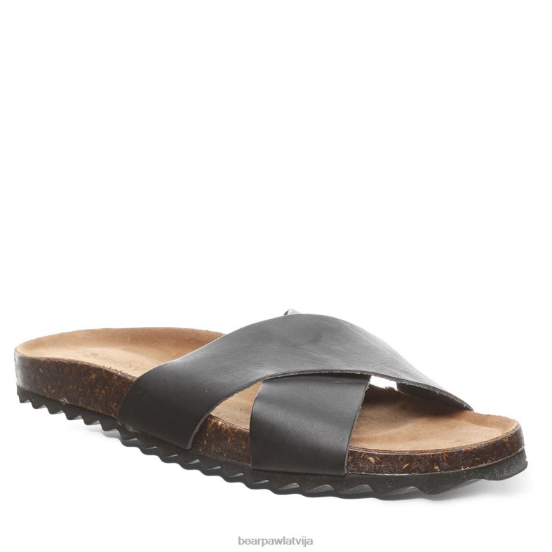 melns sievietes sandales BEARPAW margarita P2XFF447