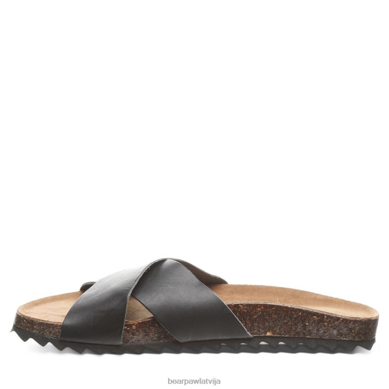 melns sievietes sandales BEARPAW margarita P2XFF447