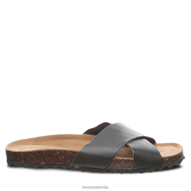 melns sievietes sandales BEARPAW margarita P2XFF447