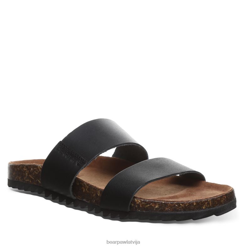 melns sievietes sandales BEARPAW marlete P2XFF365