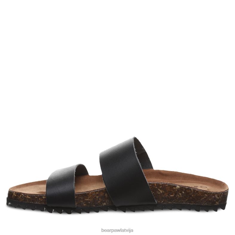 melns sievietes sandales BEARPAW marlete P2XFF365