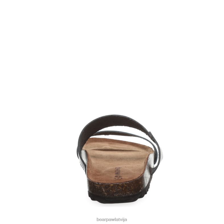 melns sievietes sandales BEARPAW marlete P2XFF365