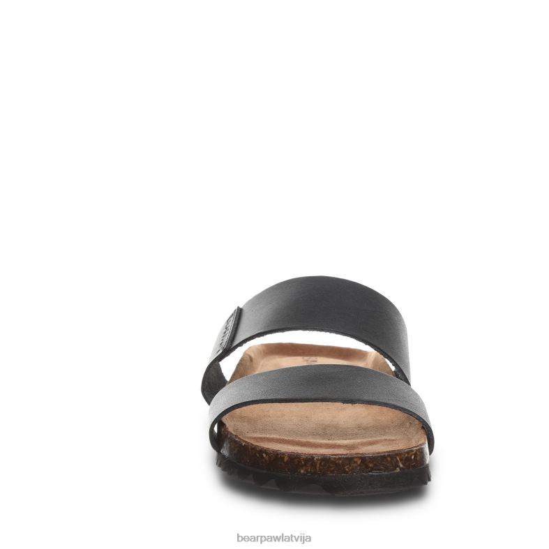 melns sievietes sandales BEARPAW marlete P2XFF365