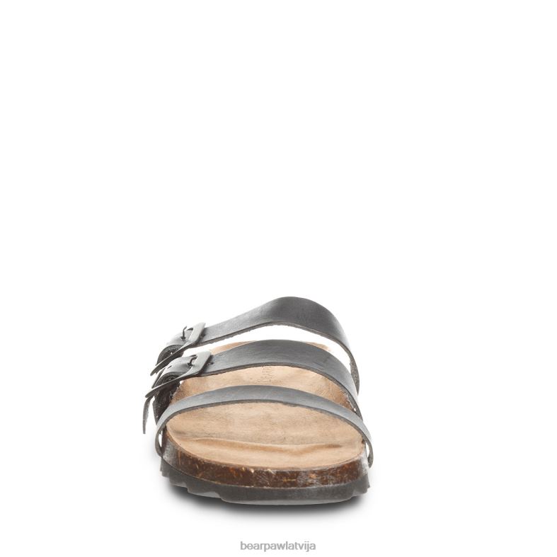 melns sievietes sandales BEARPAW mercedes P2XFF454