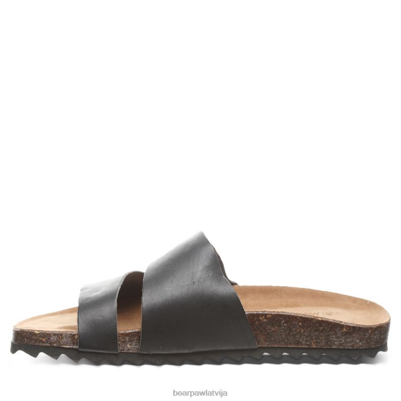 melns sievietes sandales BEARPAW mia P2XFF393