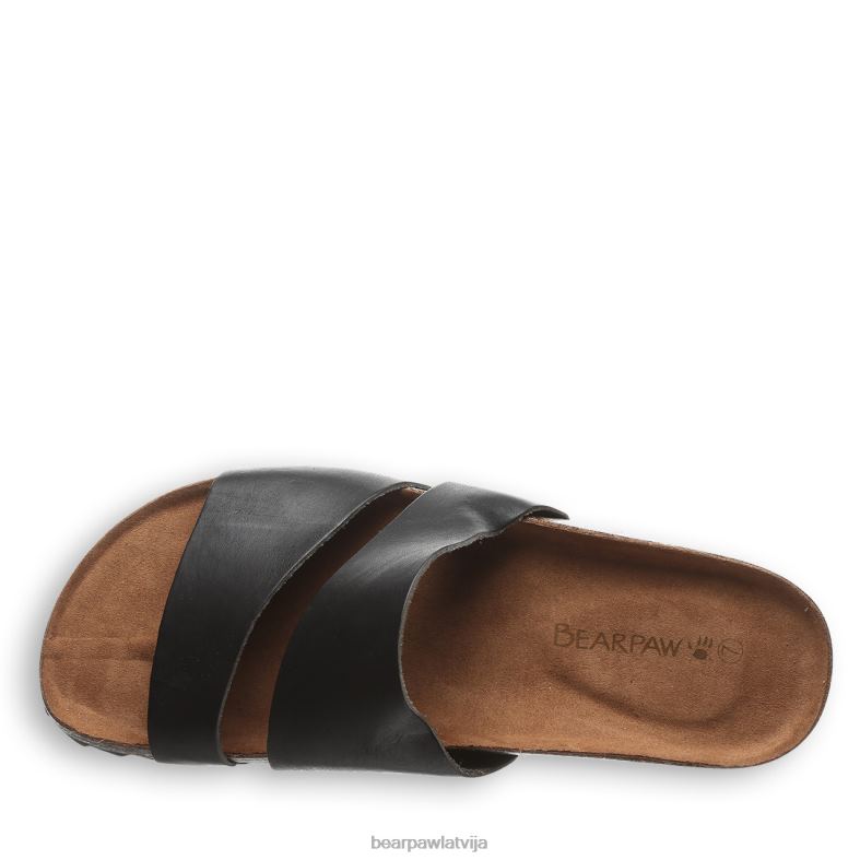 melns sievietes sandales BEARPAW mia P2XFF393