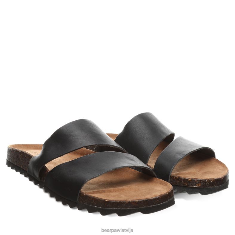 melns sievietes sandales BEARPAW mia P2XFF393