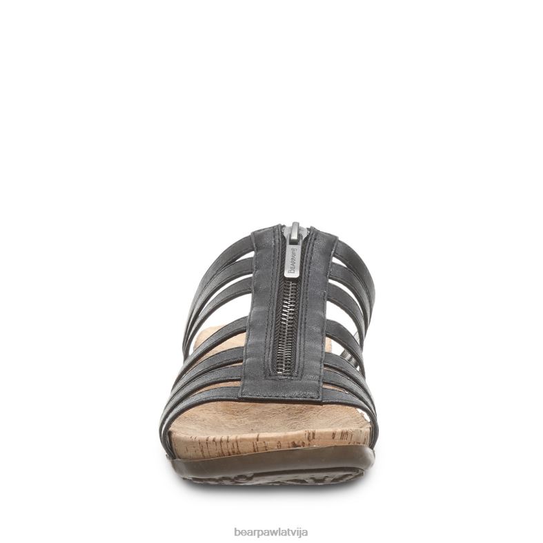 melns sievietes sandales BEARPAW sabrina P2XFF402