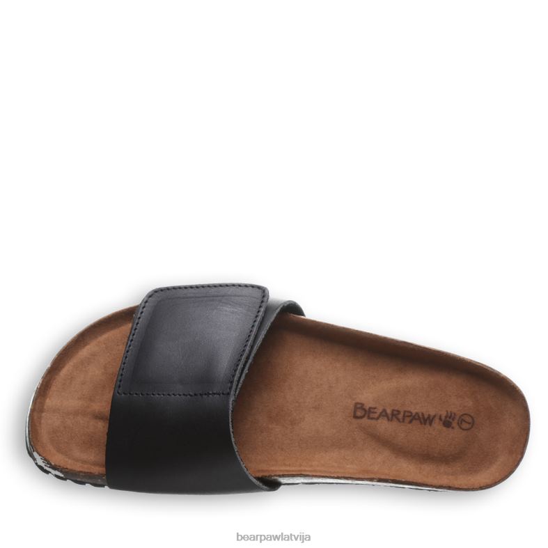 melns sievietes sandales BEARPAW sibilla P2XFF369