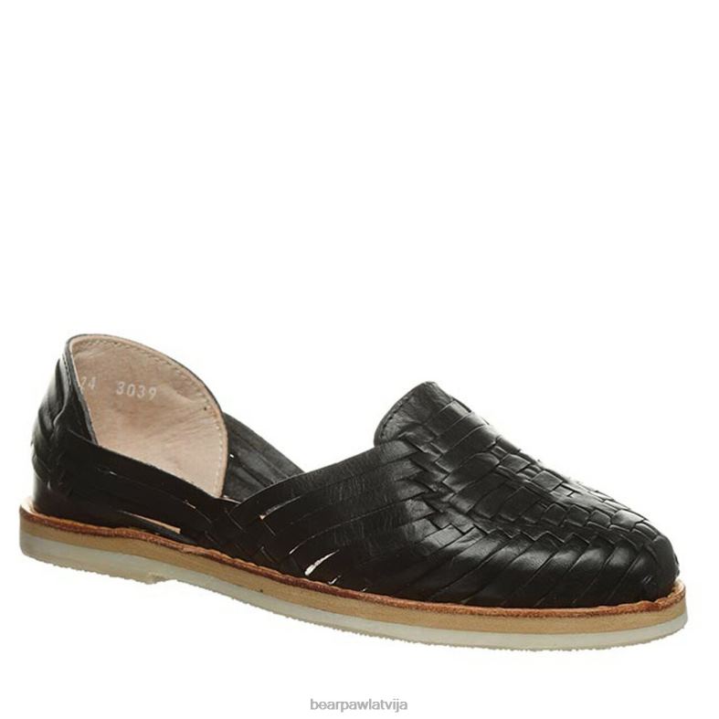 melns sievietes sandales BEARPAW silvija P2XFF424