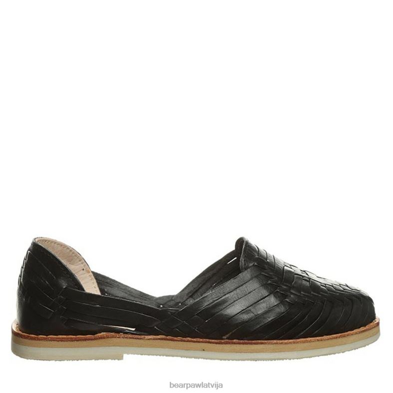 melns sievietes sandales BEARPAW silvija P2XFF424