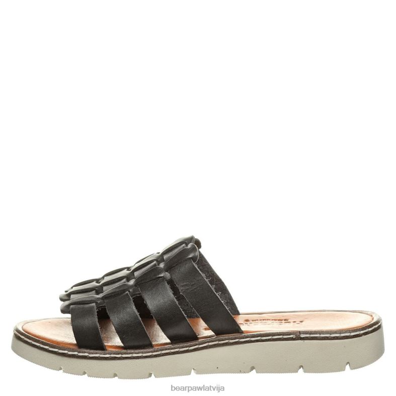 melns sievietes sandales BEARPAW vanessa P2XFF486