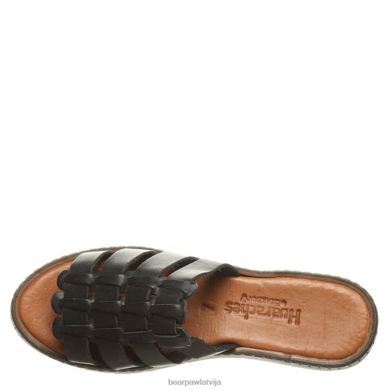melns sievietes sandales BEARPAW vanessa P2XFF486