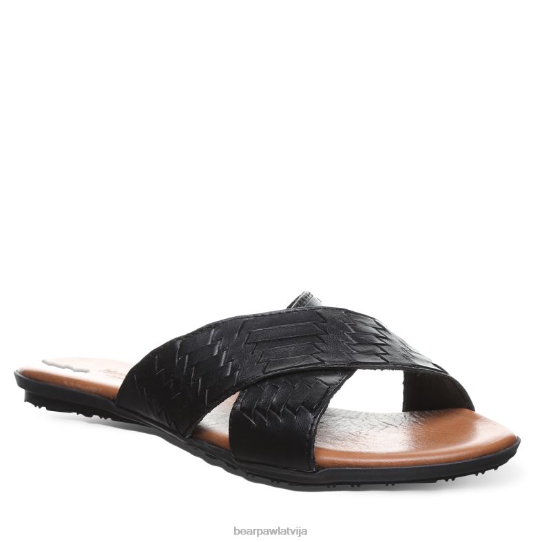 melns sievietes sandales BEARPAW ximena P2XFF387