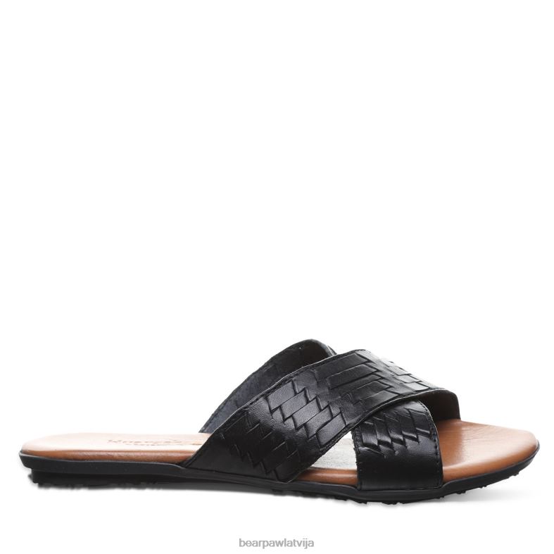 melns sievietes sandales BEARPAW ximena P2XFF387